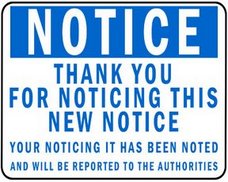 Notice